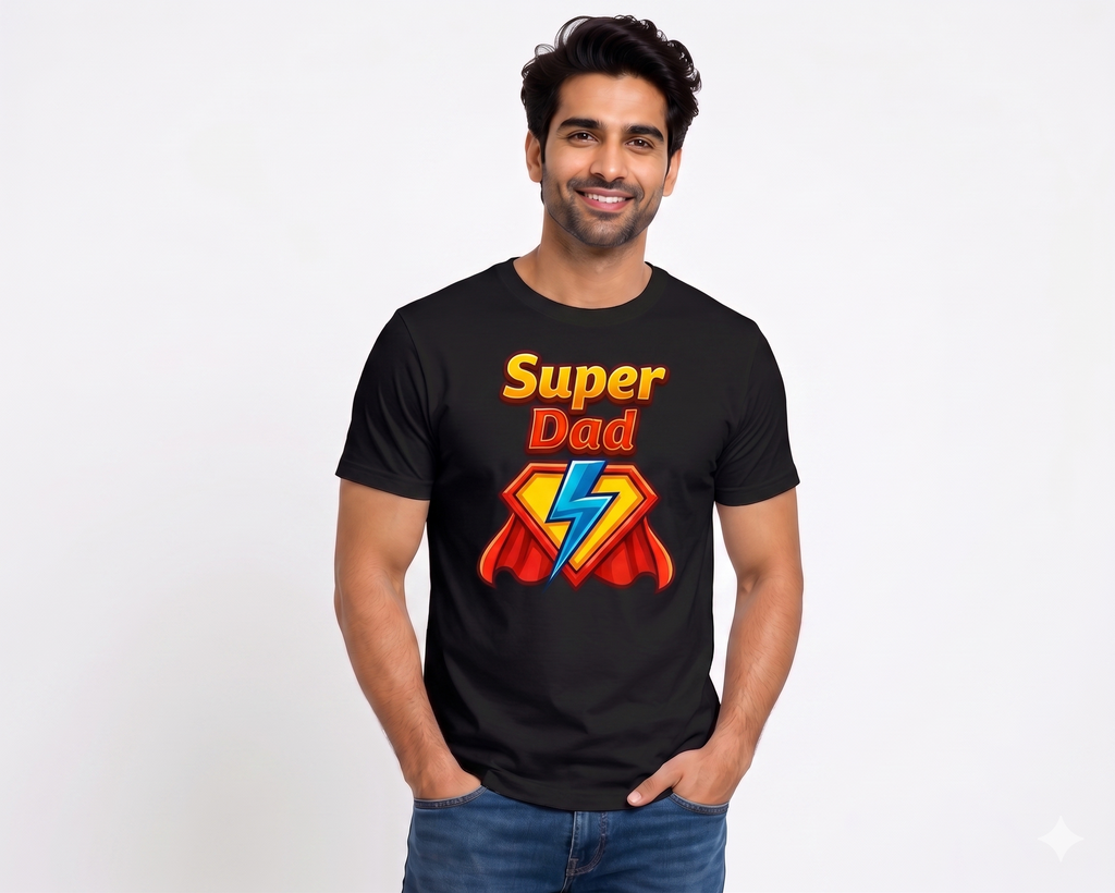 Super Dad Super Mom Super Girl Matching Family T-Shirts | Family Superhero Outfit Set | Parent Child Matching Tees