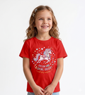 Dream & Shine Bright Unicorn Graphic T-Shirt for Girls | Premium Cotton Kids Tee