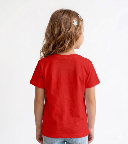 Dream & Shine Bright Unicorn Graphic T-Shirt for Girls | Premium Cotton Kids Tee