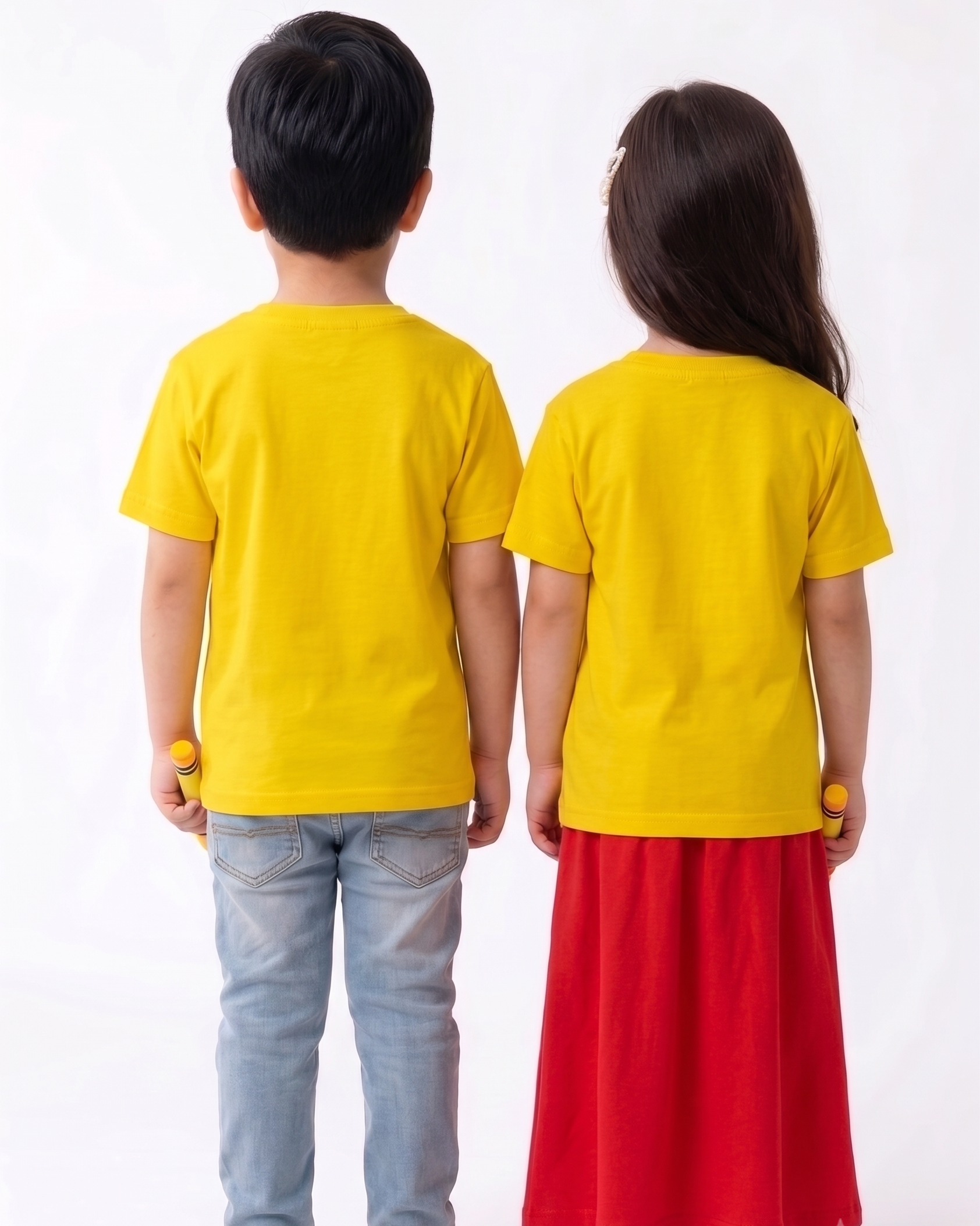 Kids Ganesha Drawing T-Shirt | Cute Lord Ganesha Art T-Shirt for Boys & Girls | Ganesh Chaturthi Kids T-Shirt