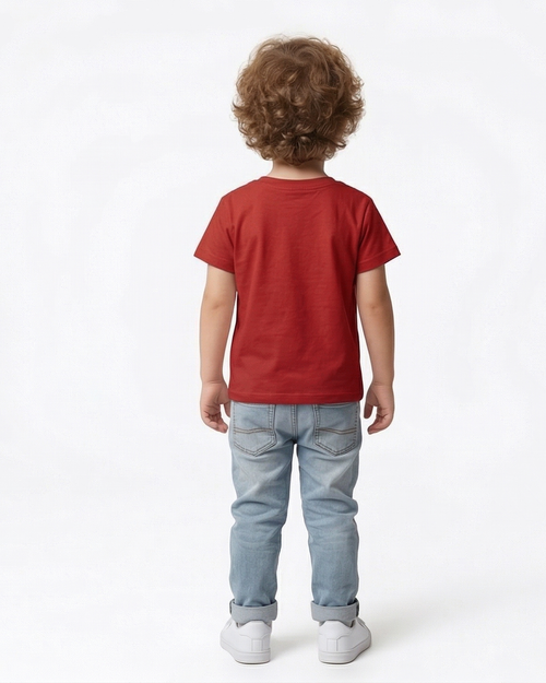 Kids "Zoom Zoom" Red Car T-Shirt – Cute Cartoon Vehicle Graphic Tee