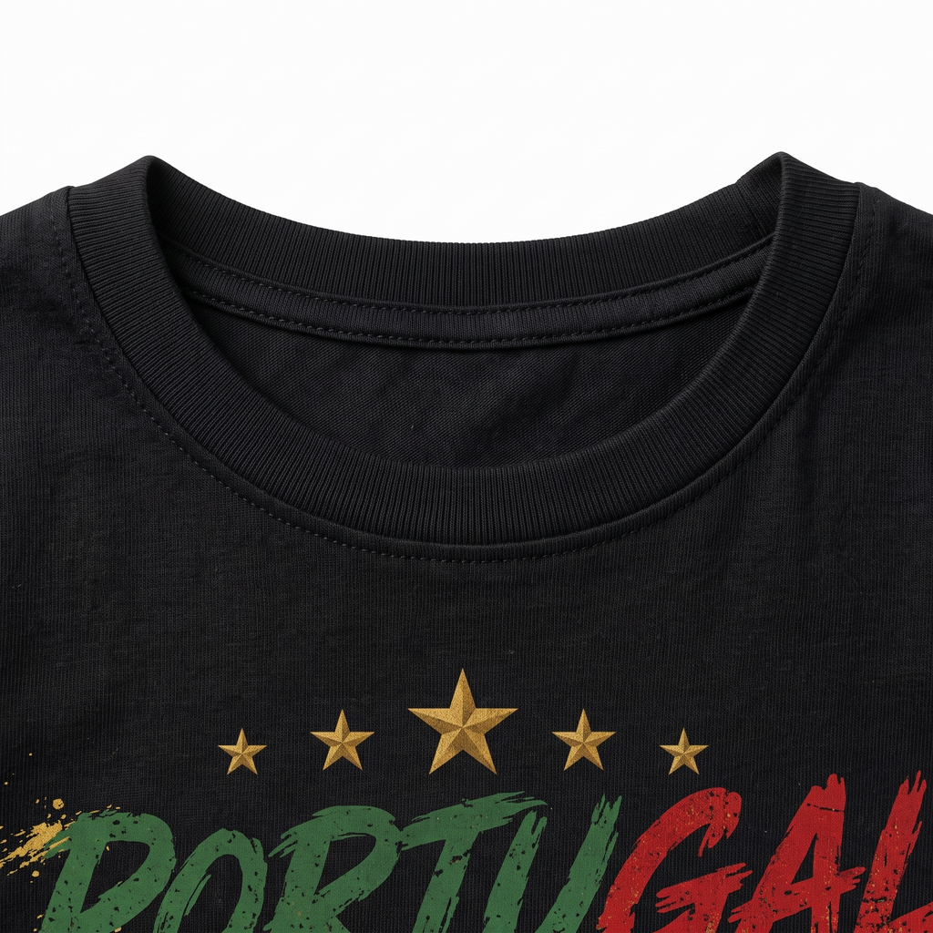 Portugal Inspired T-Shirt for Kids & Teens | Portuguese Football Fan Tee